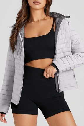 Turtleneck Zip Up Long Sleeve Jacket MustHave Deals