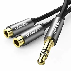 Online Exclusive Deal Limited Time Offer Ugreen 10532 3.5Mm Audio Splitter Cable - Black
