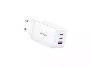 Ugreen 15334 65W 3 Port Pd Gan Fast Nexode Charger Eu Plug White Special Steal Event Limited Time Discount