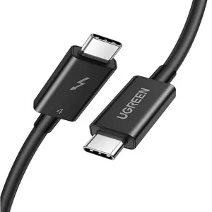Ugreen 30389 Thunderbolt 4 100W Male To Male Usb C Fast Charging Data Sync Cable 0.8M Mega Discount Today