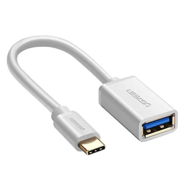 Ugreen 30702 Type C Male To Type A Female Otg Cable 15Cm - White Dont Wait Save Today Daily Deal Frenzy