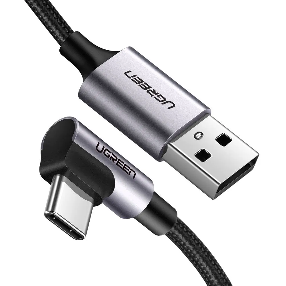 Online Deal Frenzy Ugreen 50941 90 Degree Usb C Fast Charging Cable (3Ft)