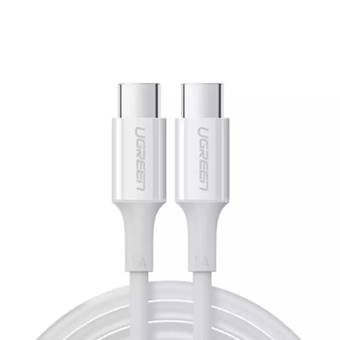 Today Only Savings Hot Sale Alert Ugreen 60551 Usb 2.0 Type-C To Type-C Cable 1M 100W - White