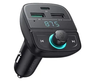 Ugreen 80910 Bluetooth Fm Transmitter Car Adaptor Limited Edition Offer