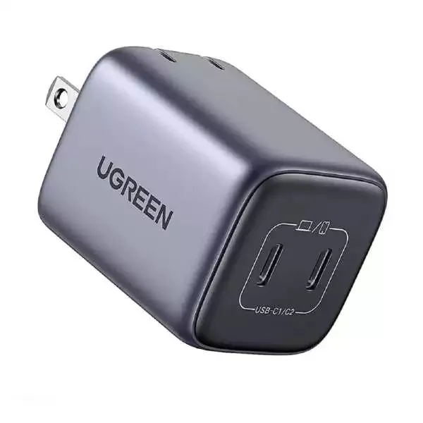 Big Savings Today Todays Steal Ugreen 90572 Nexode 45W Usb C Gan 2 Ports Wall Charger
