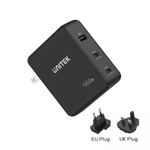 Today Only Savings Unitek P1115A 140W Pd 3.1 Gan Wall Charger