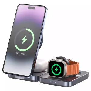 Todays Hot Savings Unitek P1300Agy01 Qi2 Foldable 3-In-1 Charging Station