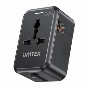 Unitek P1120Abk01 20W Universal Travel Adapter Surprise Discount Today
