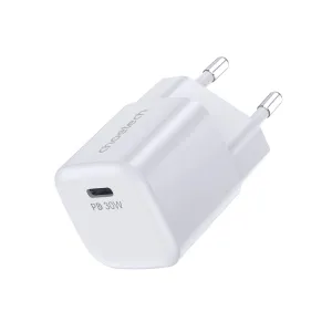 Special Deals Online Choetech Pd5007 Usb-C Pd 30W Gan Wall Charger Eu - White