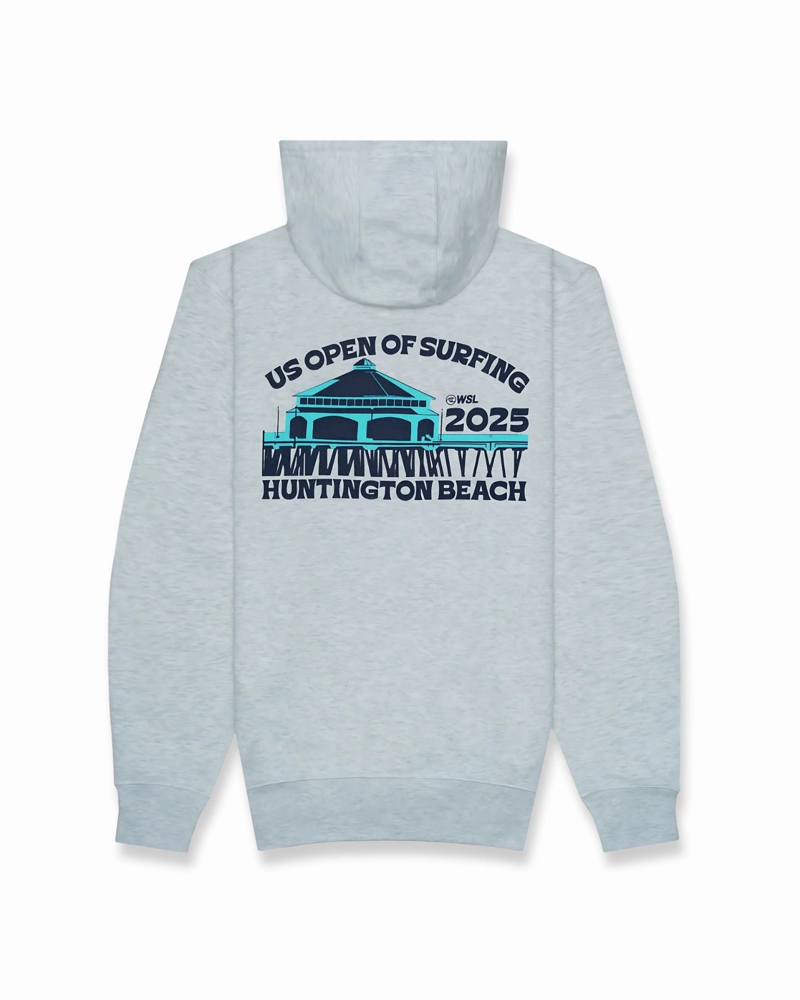 Us Open 2025 Neon Pier Pullover Hoodie - Oatmeal Heather Instant Deal Today Hot Pick Deal