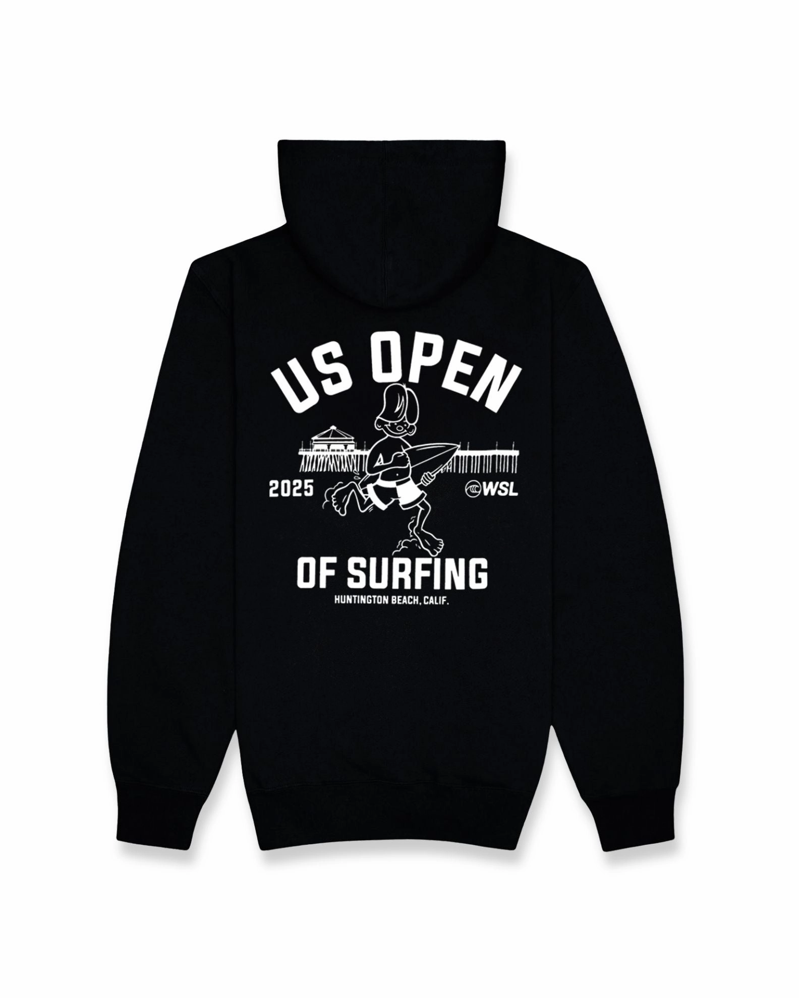 Us Open X Jack'S Surfboards 2025 Runner Pullover Hoodie - Black Hot Picks Today Dont Miss Hot Deals