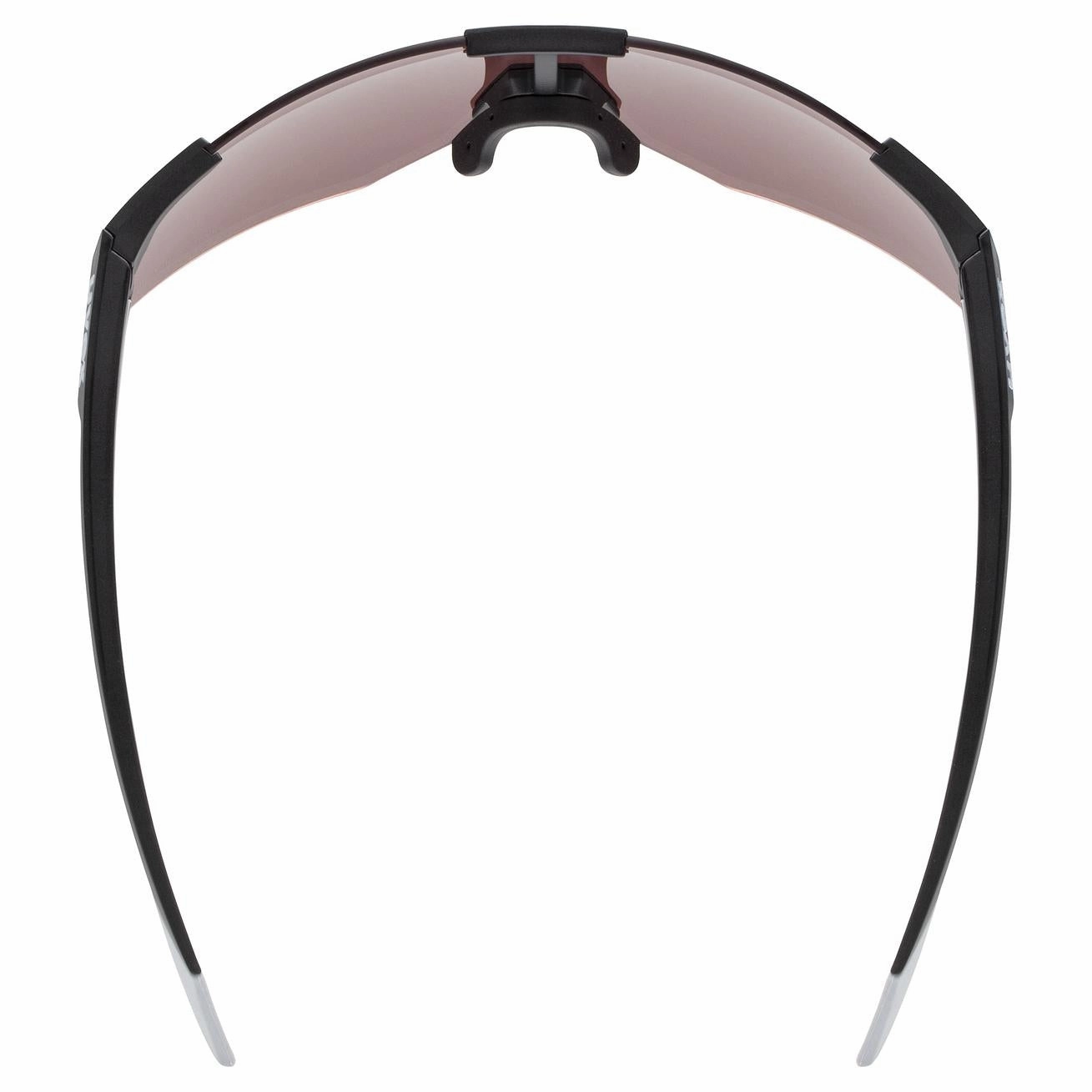 Uvex Pace Perform CV glasses - Black Matt Serious Silver