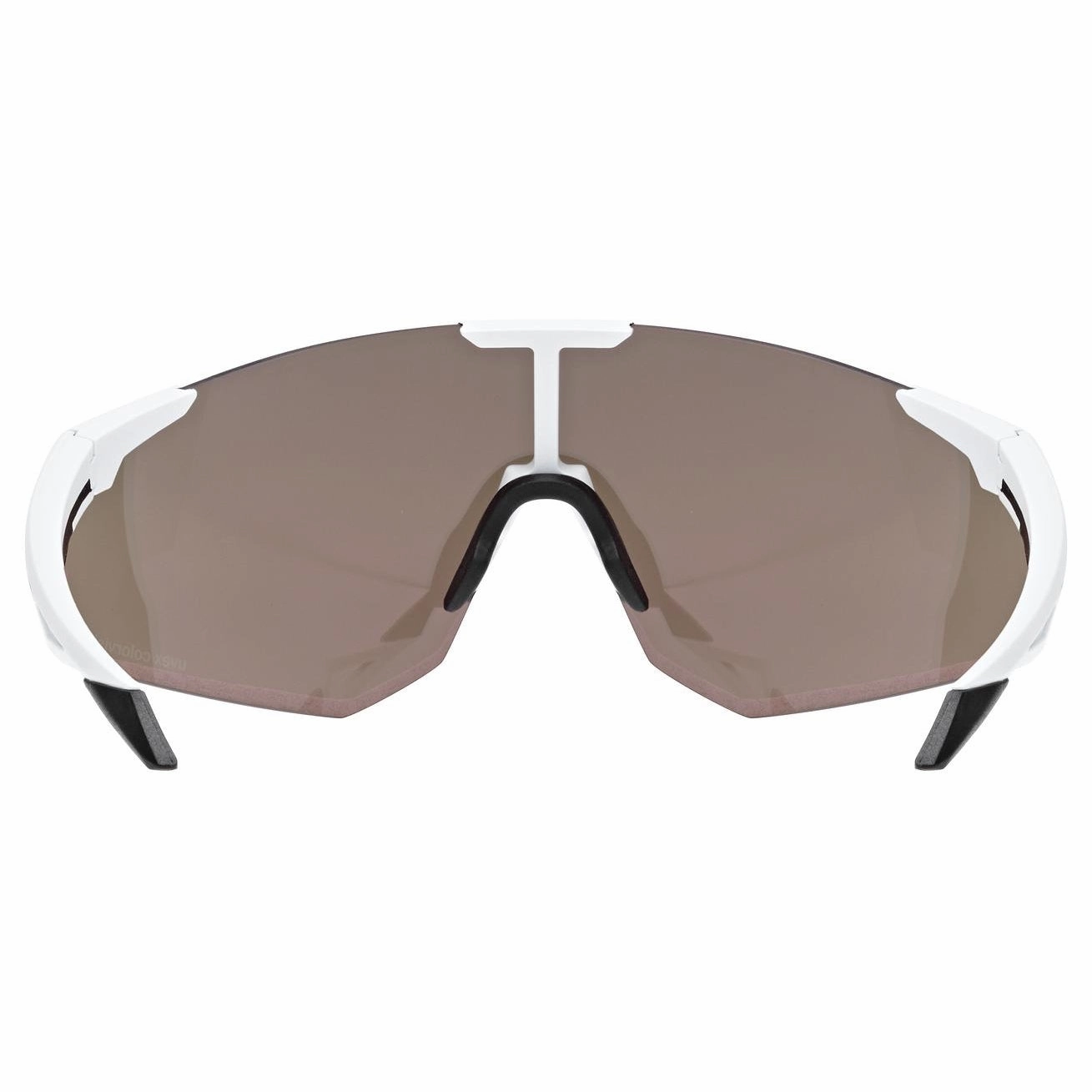 Uvex Pace Perform CV glasses - White Matt Pushy Pink