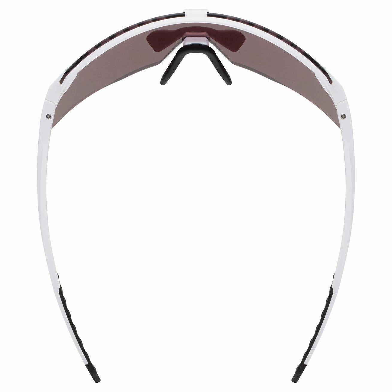 Uvex Pace Stage CV glasses - White Matt Glossy Green