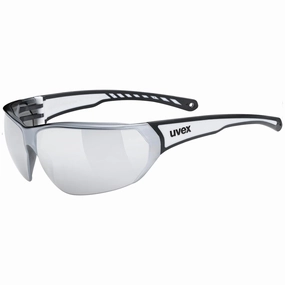 Uvex Sportstyle 223 glasses - White black Mirror Silver