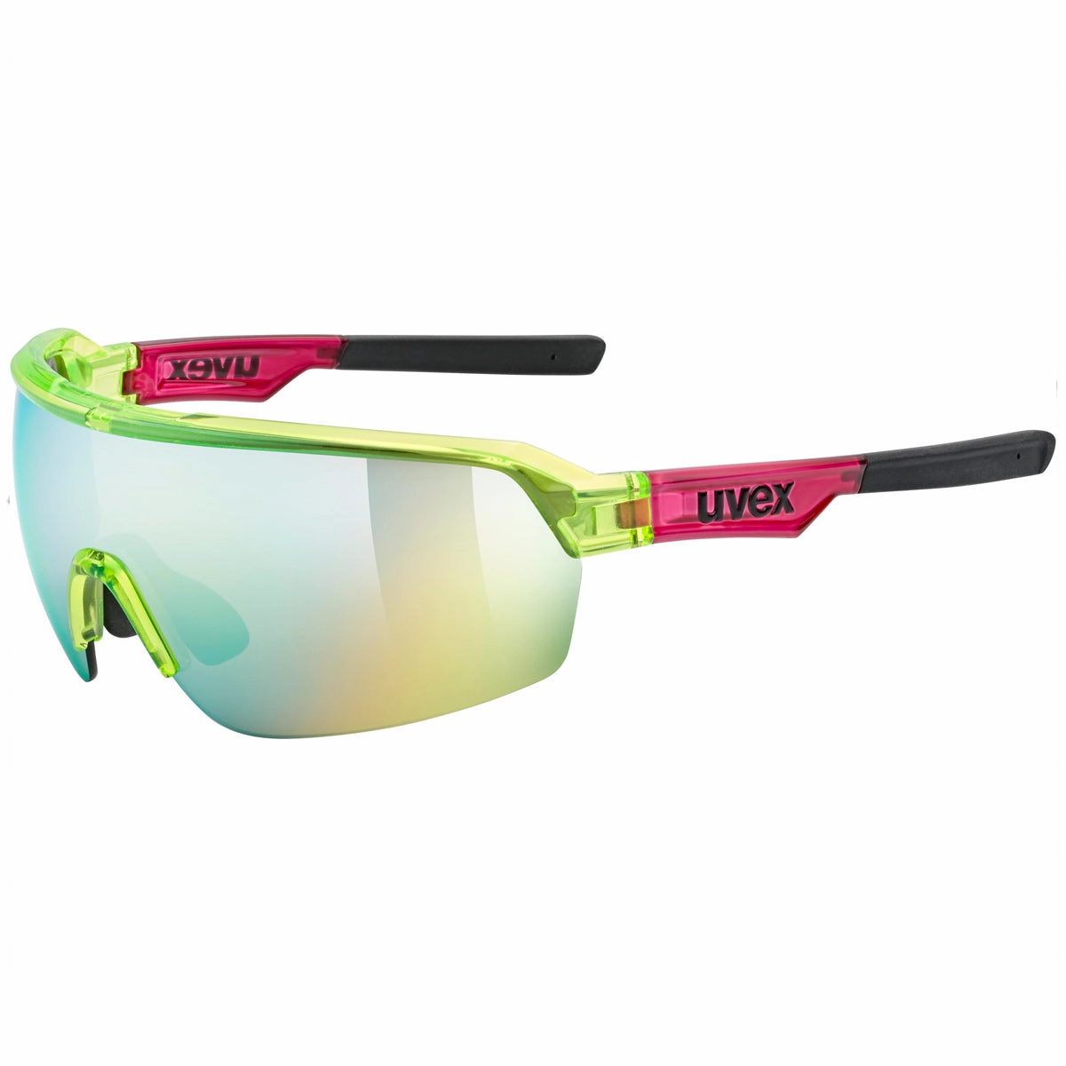 Uvex Sportstyle 227 glasses - Yellow red Mirror yellow