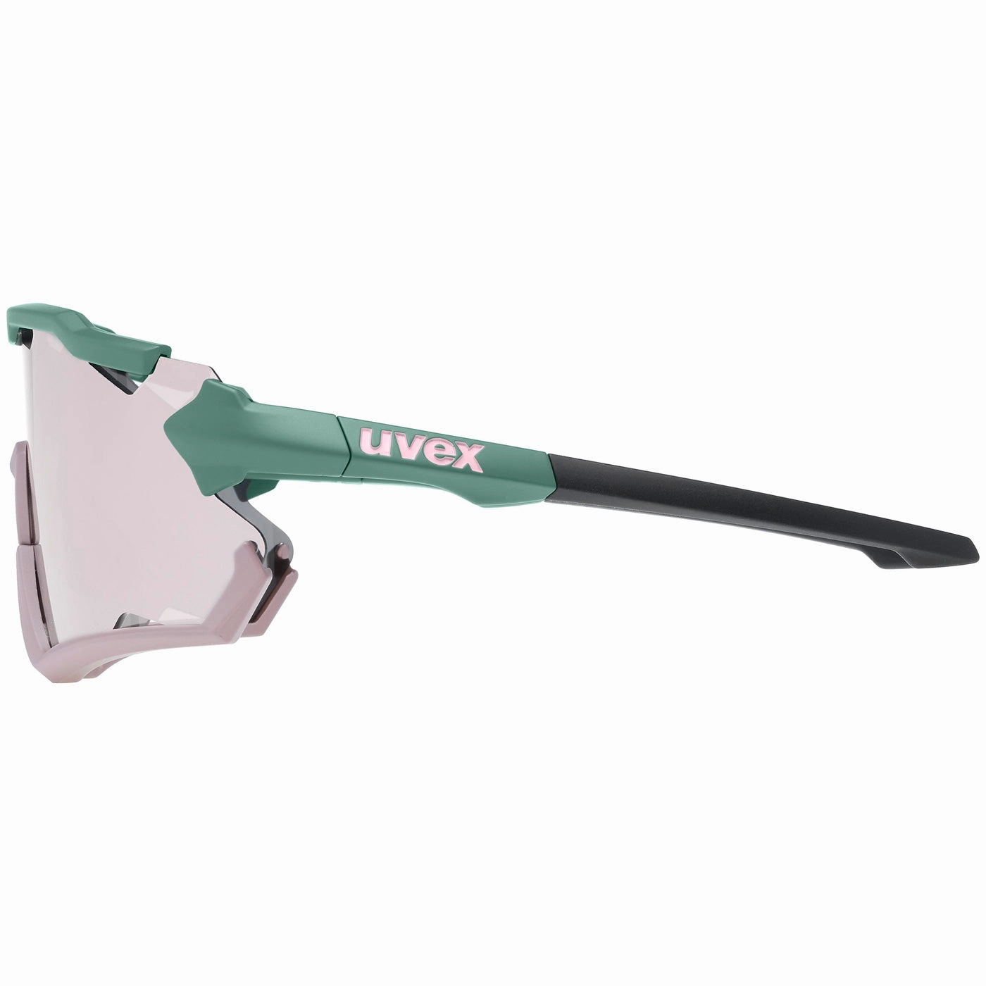 Uvex Sportstyle 228 glasses - Moss rose mirror rose