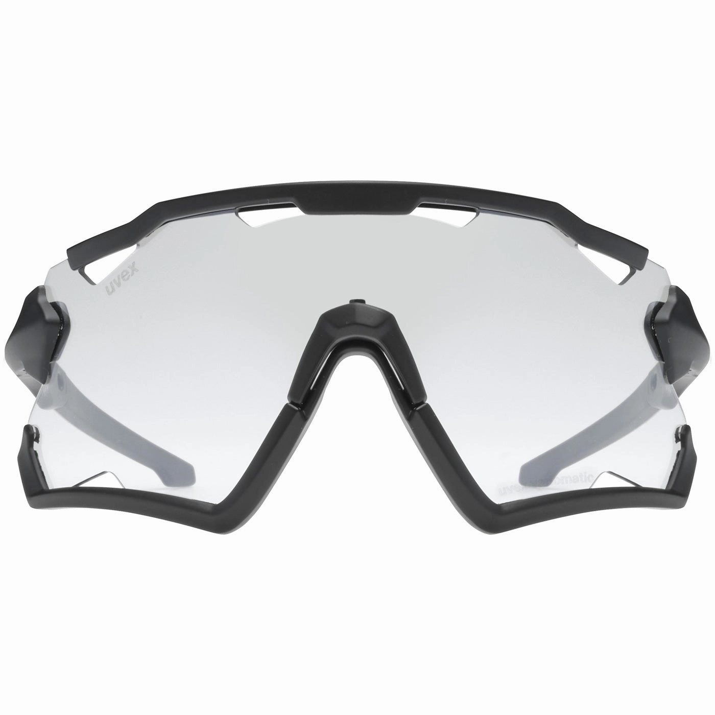 Uvex Sportstyle 228 V glasses - Black Mat Supravision Silver