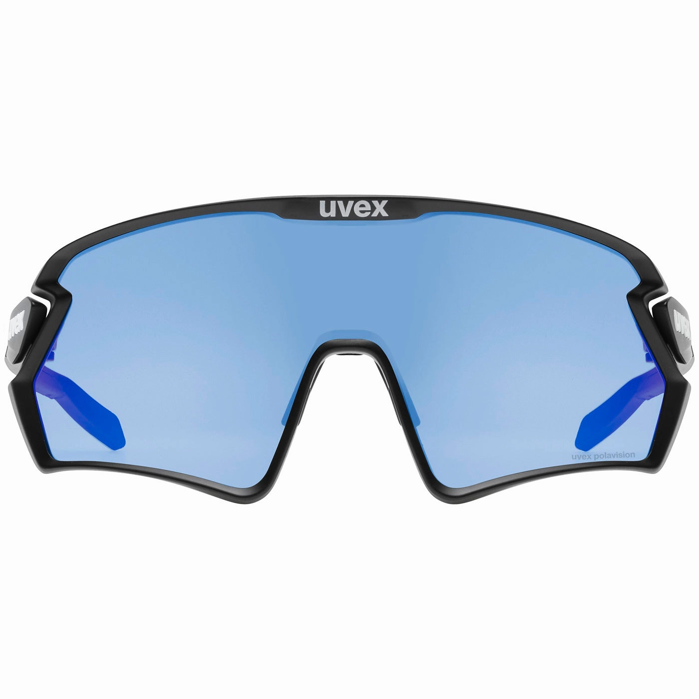 Uvex Sportstyle 231 2.0 P glasses - Black Matt Polavision Blue