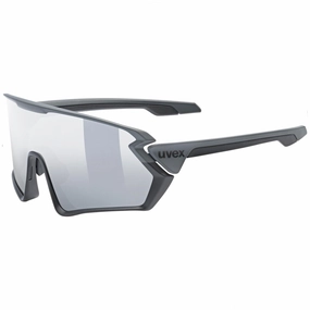 Uvex Sportstyle 231 glasses - Black grey Mirror silver