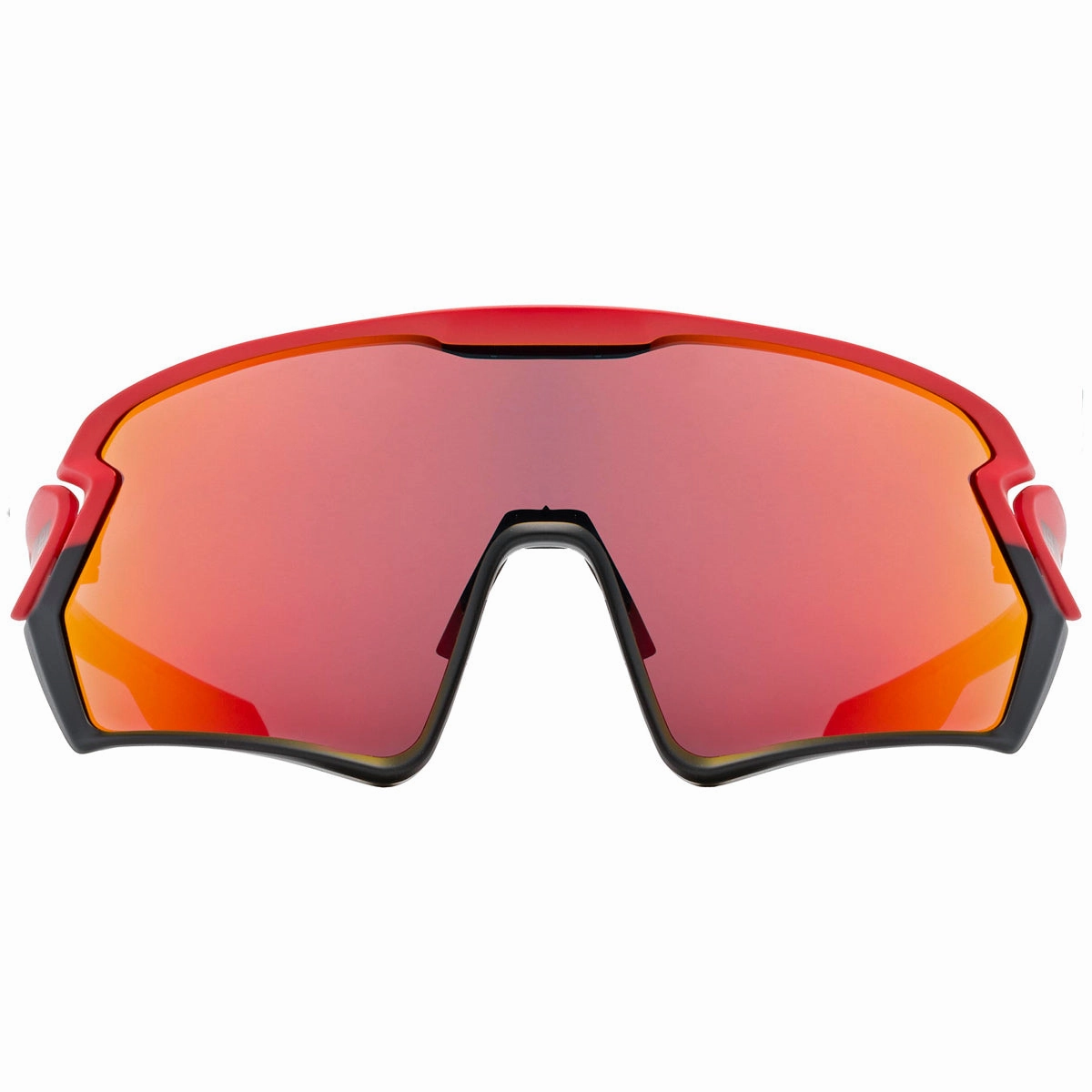 Uvex Sportstyle 231 glasses - Black red Mirror red