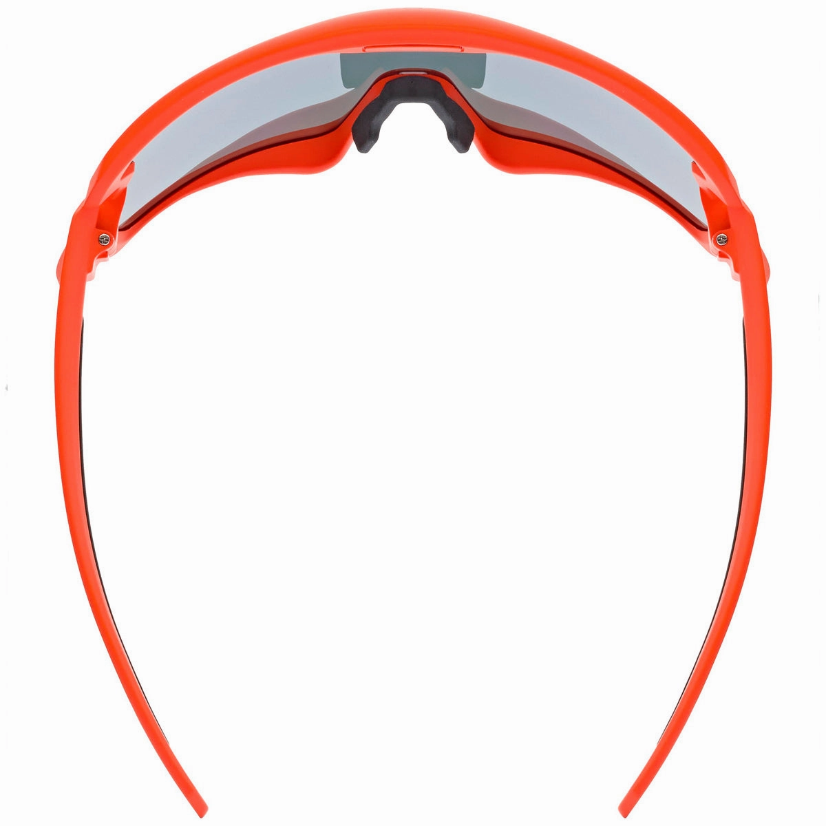 Uvex Sportstyle 231 glasses - Orange matt Mirror green