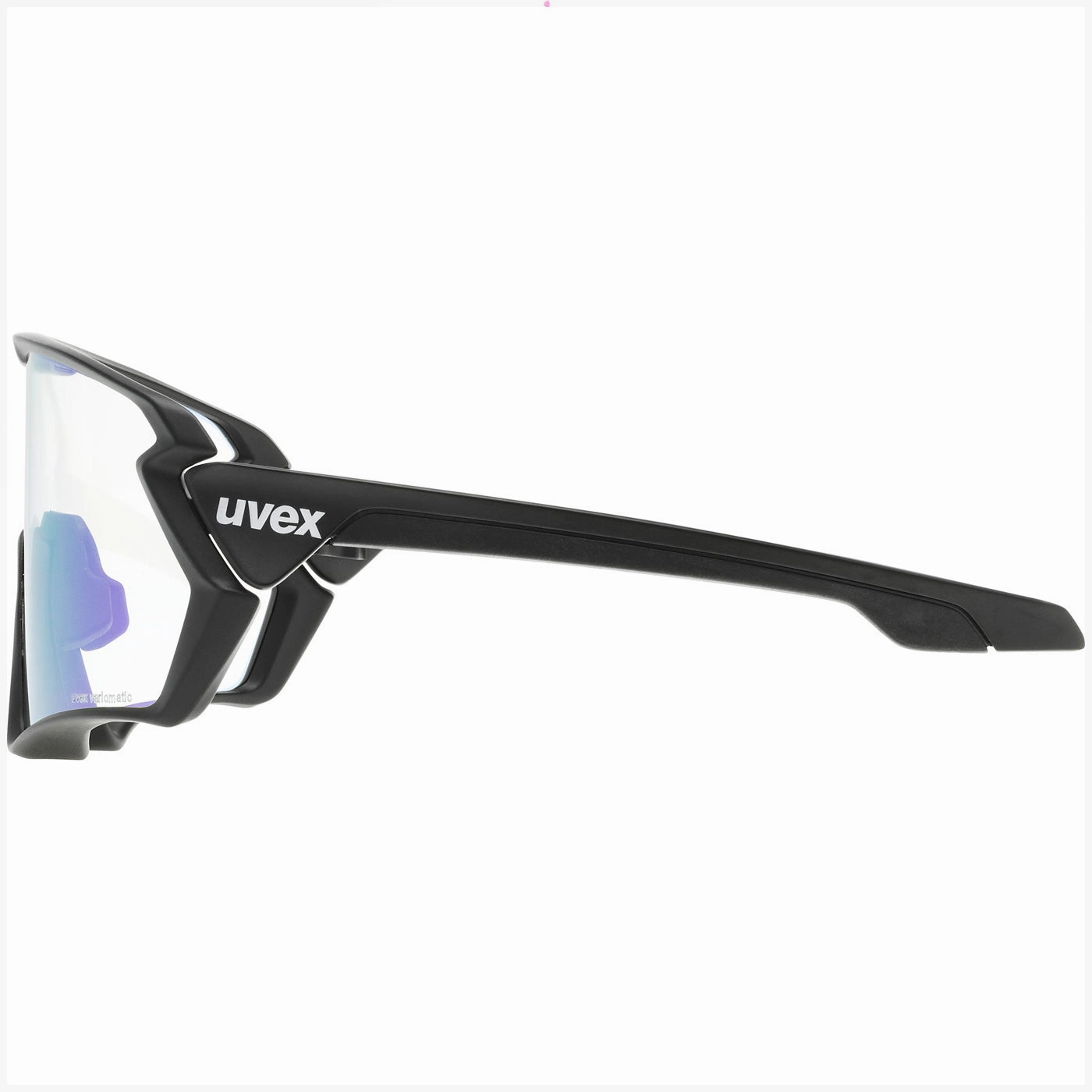 Uvex Sportstyle 231 V glasses - Black mat Variomatic green