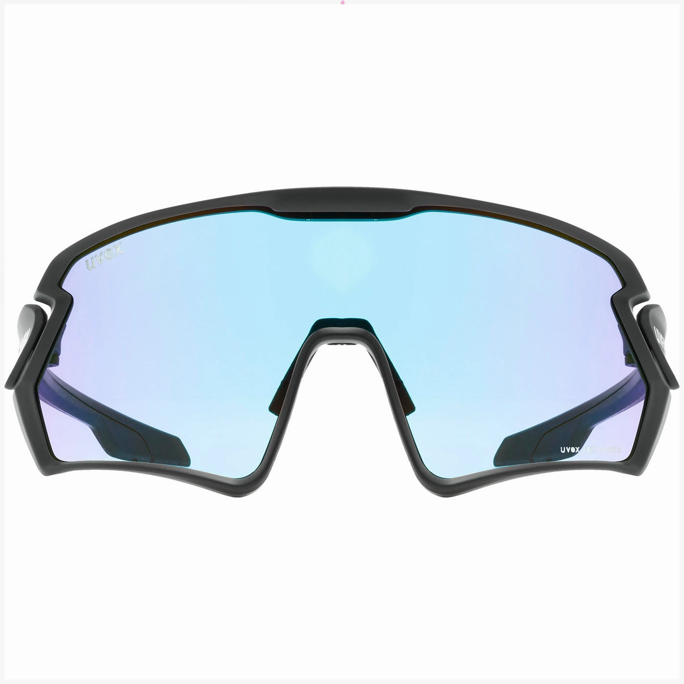 Uvex Sportstyle 231 V glasses - Black mat Variomatic green
