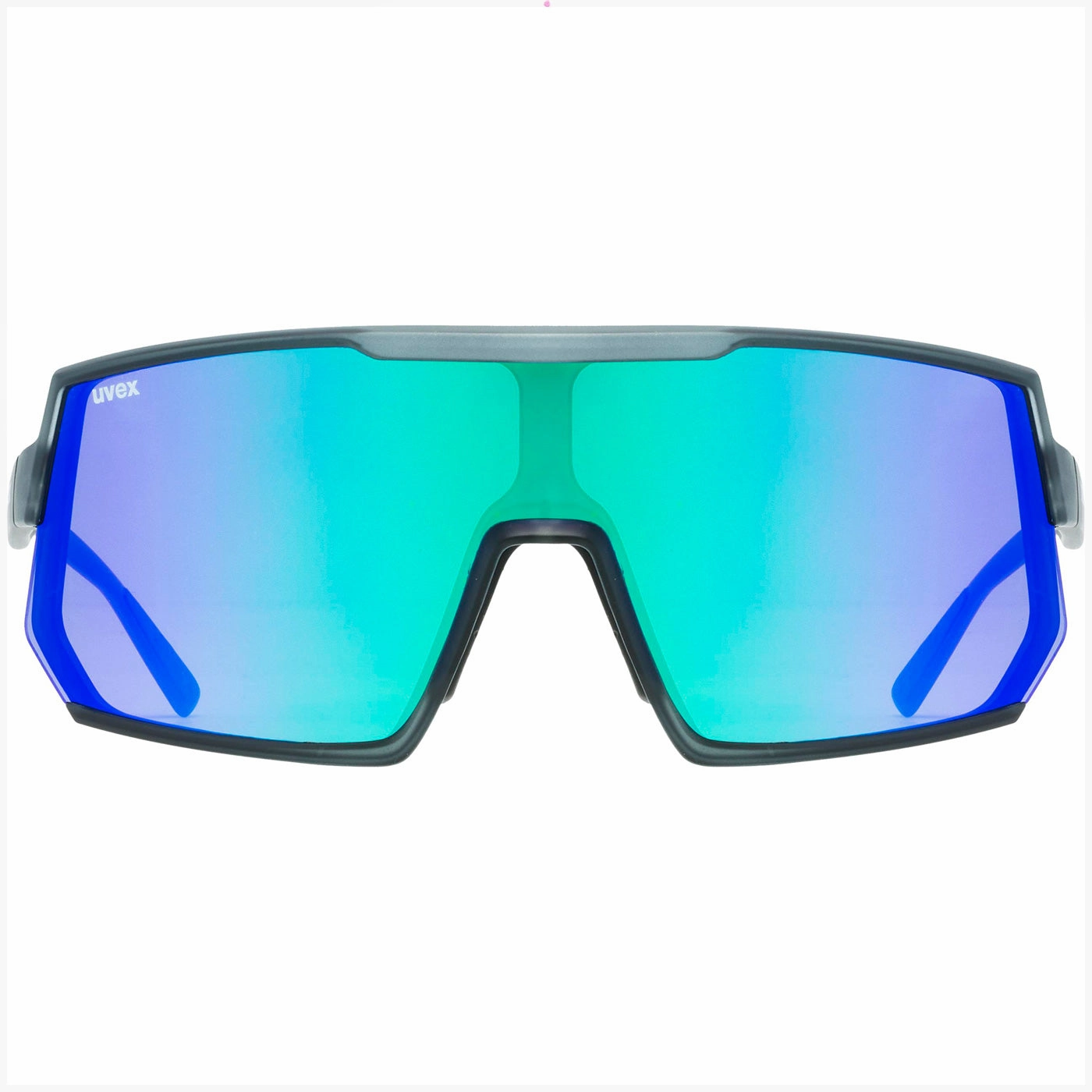 Uvex Sportstyle 235 glasses - Smoke mat Mirror green