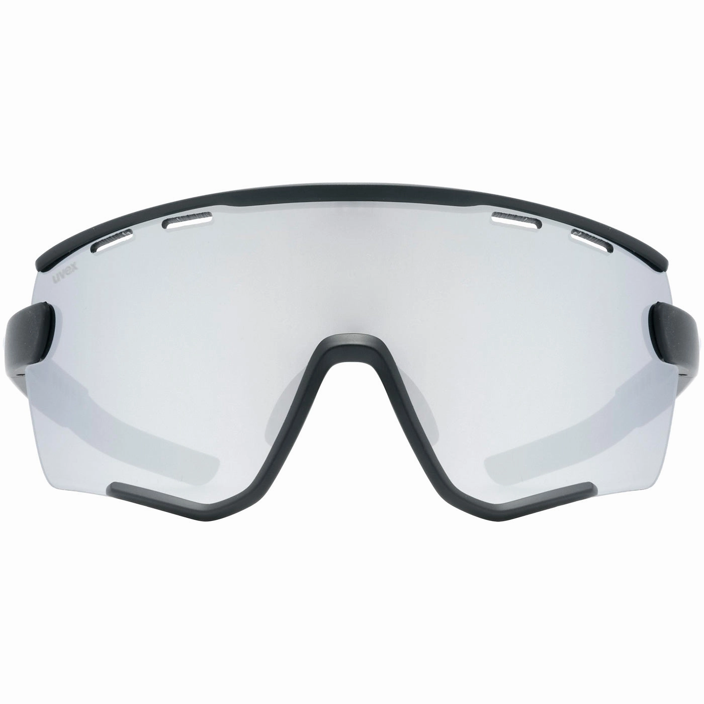 Uvex Sportstyle 236 set glasses - Black mat mirror silver