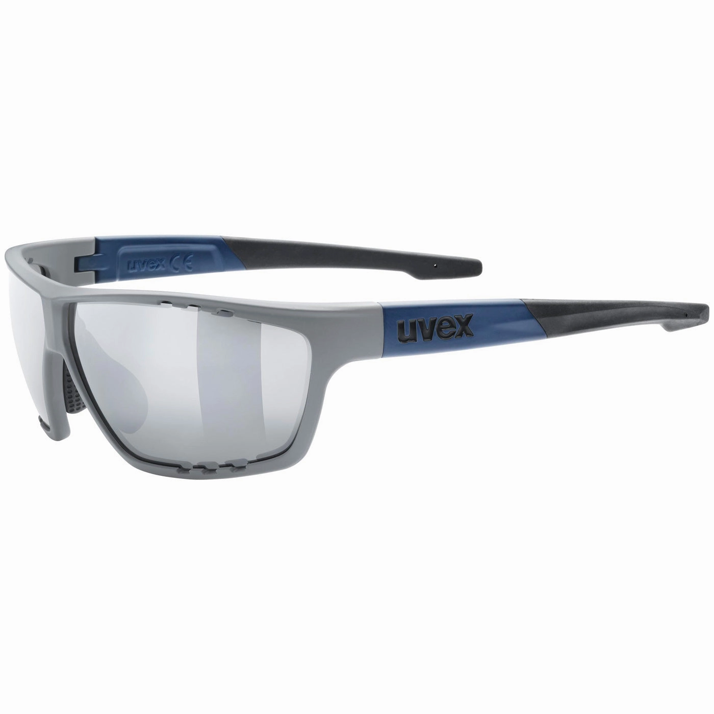 Uvex Sportstyle 706 sunglasses - Rhino deep mirror silver