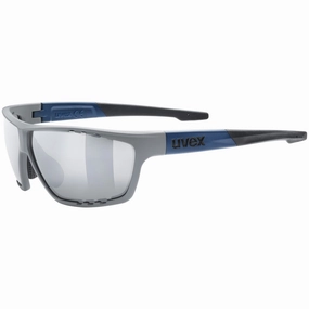Uvex Sportstyle 706 sunglasses - Rhino deep mirror silver