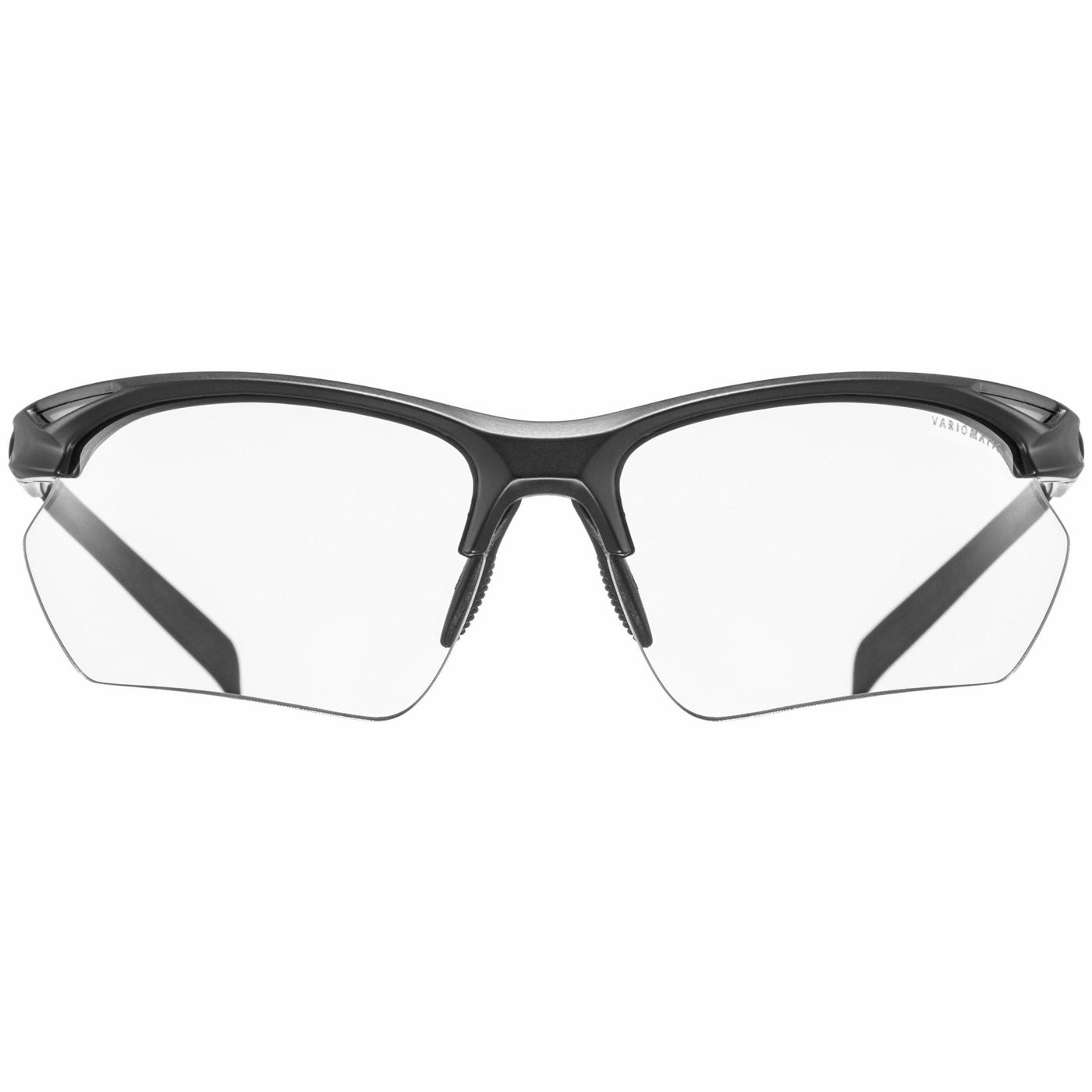 Uvex Sportstyle 802 V Small Glasses - Black Mat Variomatic smoke