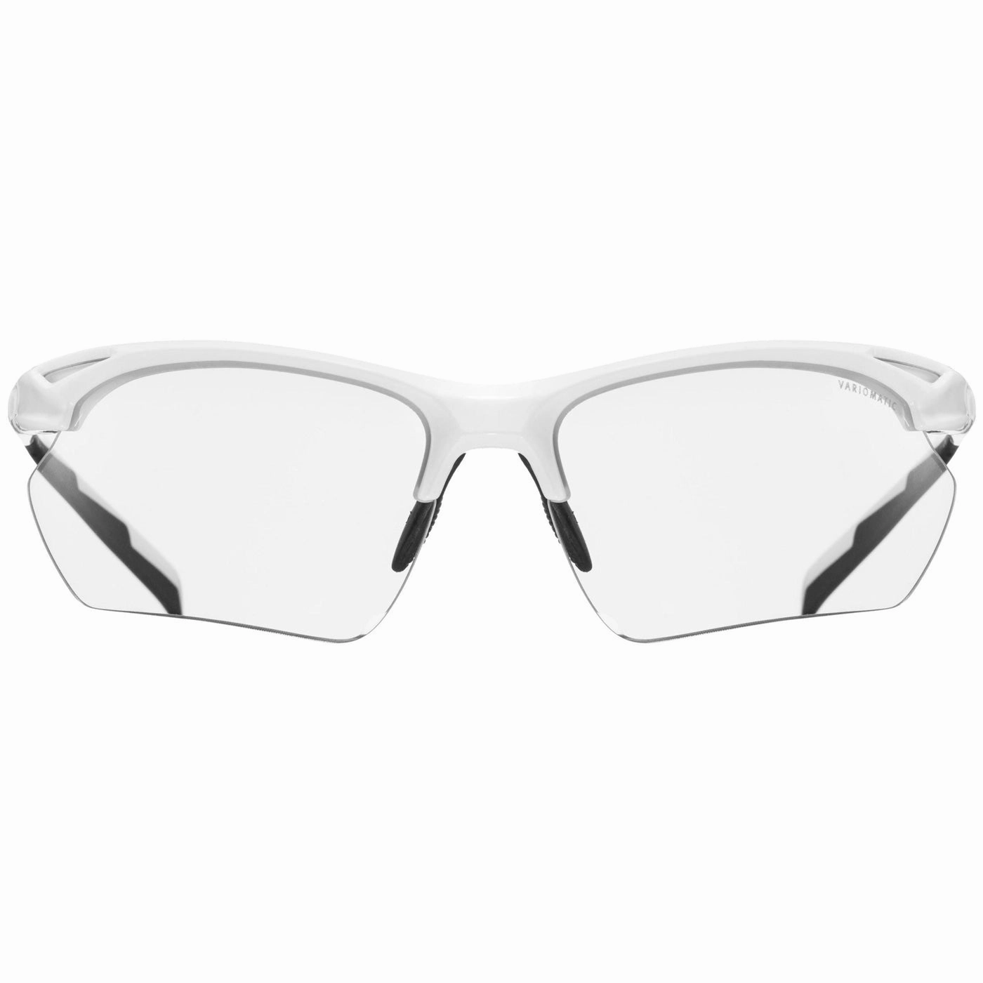 Uvex Sportstyle 802 V Small Glasses - White Variomatic smoke