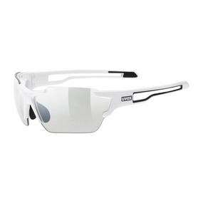 Uvex Sportstyle 803 V glasses - White Variomatic smoke