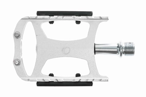 Velo Orange Touring Pedals Flat Platform Silver