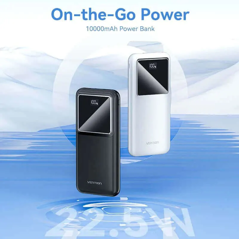 Online Exclusive Offer Shop the Best Deals Vention 10000Mah Power Bank 22.5W