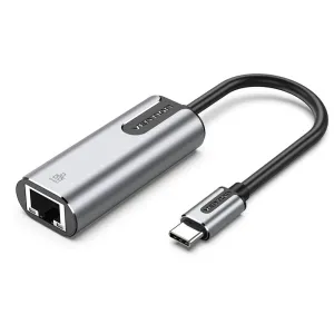 Vention Cfnhb Usb-C To Gigabit Ethernet Adapter Gray 0.15M Mega Discount Event Dont Wait Save