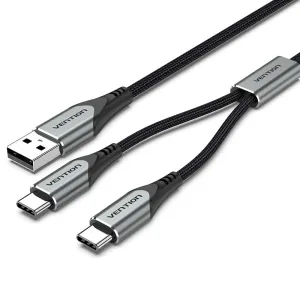 Vention Cqohd Usb 2.0 To Dual Usb-C Y-Splitter Cable Exclusive Savings Event