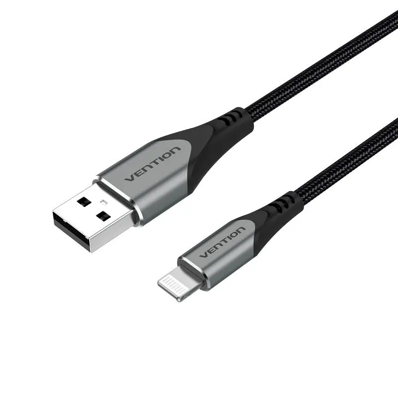 Limited Time Hot Deal Vention Labhg Usb 2.0 A To Lightning Cable Gray 1.5M