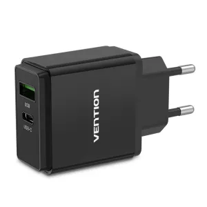 Vention Qc67 Two-Port Usb Wall Charger Hot Sale Frenzy