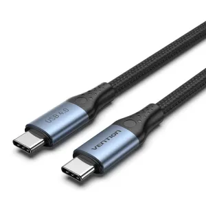 Vention Tavhf Cotton Braided Usb 4.0 C Male To C Male 5A Cable 1M Shop the Best Deals Price Slash Today
