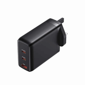 Vention 3-Port Usb (C C A) Gan Charger (100W/65W/30W) Uk-Plug Todays Hot Savings Shop Hot Deals