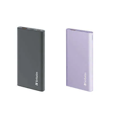 Today Only Offer Deal of the Day Verbatim 10000Mah 20W Pd & Qc 3.0 Power Pack