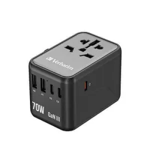 Verbatim 32124 Gan Iii 70W Universal Travel Adapter Special Surprise Sale Hot Pick Sale