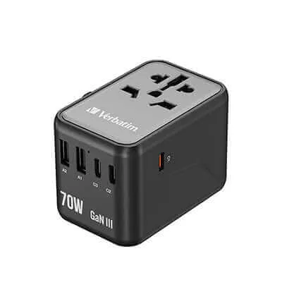 Verbatim 32124 Gan Iii 70W Universal Travel Adapter Special Surprise Sale Hot Pick Sale