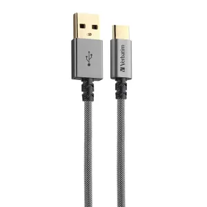 Unmissable Deal Today Trendy Picks Today Verbatim 66152 120Cm Sync &Amp; Charge Usb-A To Type C Cable - Grey