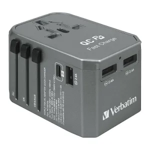 Verbatim 66198 4 Ports Qc/Pd Travel Adapter - 40W Limited Stock Alert
