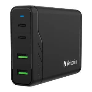 Today Only Offer Weekend Flash Offer Verbatim 66402 4 Port 100W Pd &Amp; Qc 3.0 Usb Charger