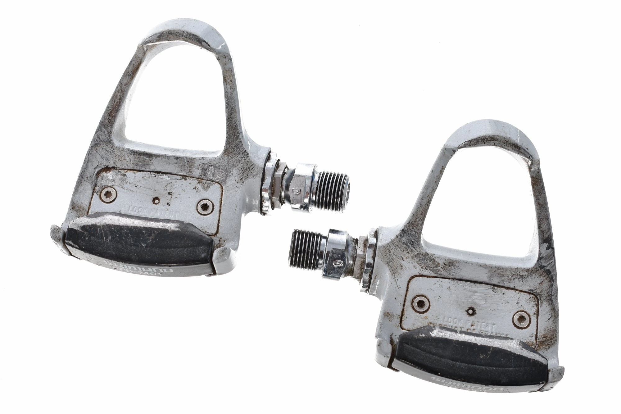 Vintage Shimano Dura Ace PD-7401 Road Bike Pedals Clipless Look Delta